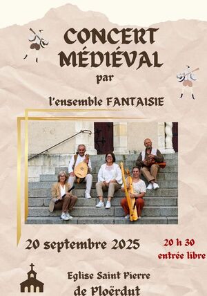 Concert médiéval le 20 septembre