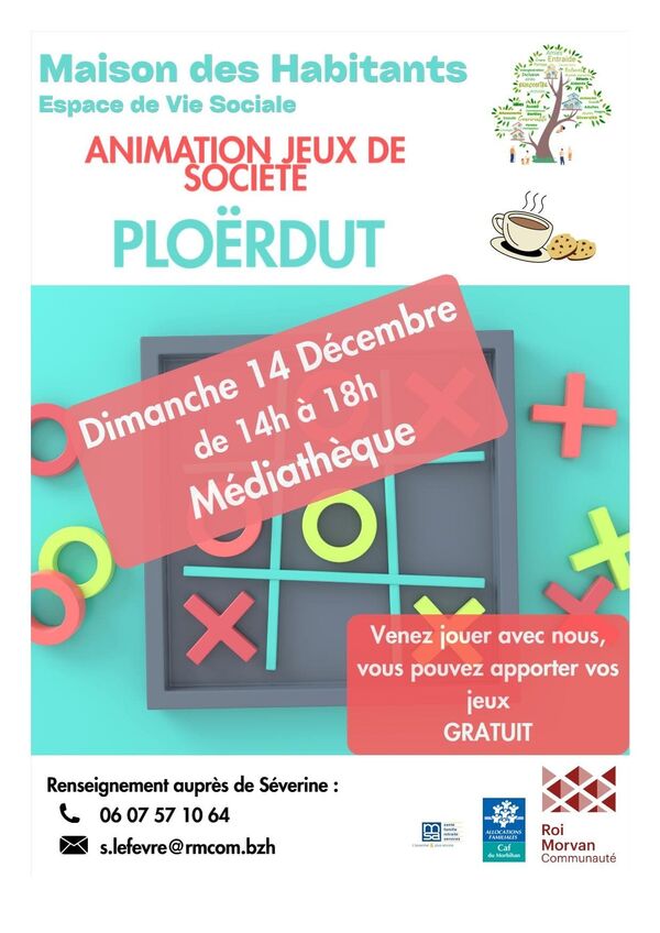 Illustration de l'article : "Après-midi Jeux de société" pour enfants et adultes à la médiathèque