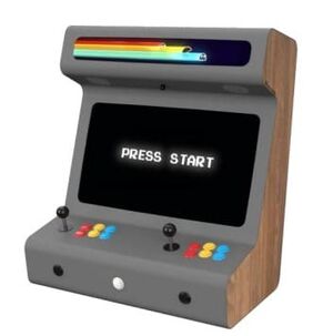Borne d'arcade de retro gaming à la médiathèque