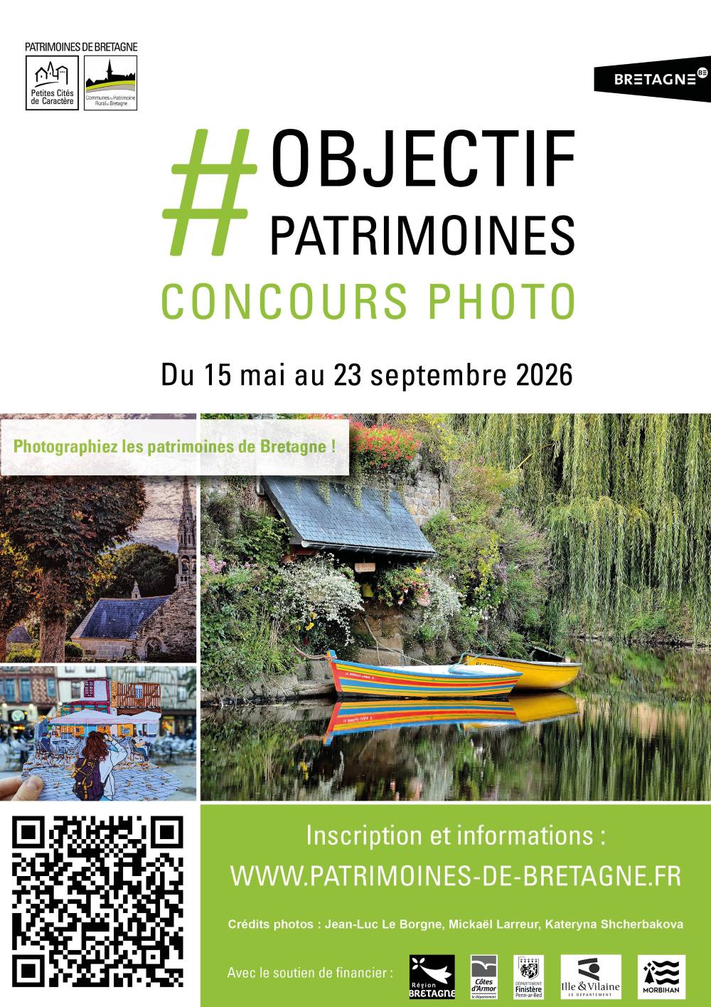 Concours photos #Objectifs Patrimoines : Du 15 au 23 septembre 2026